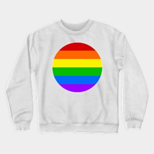 Rainbow Circle Crewneck Sweatshirt